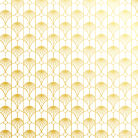 Crafter's Companion The Roaring Twenties Luxury Foiled Acetate 8x8 Inch Gold (S-TRT-ACE8-LUXF-G)